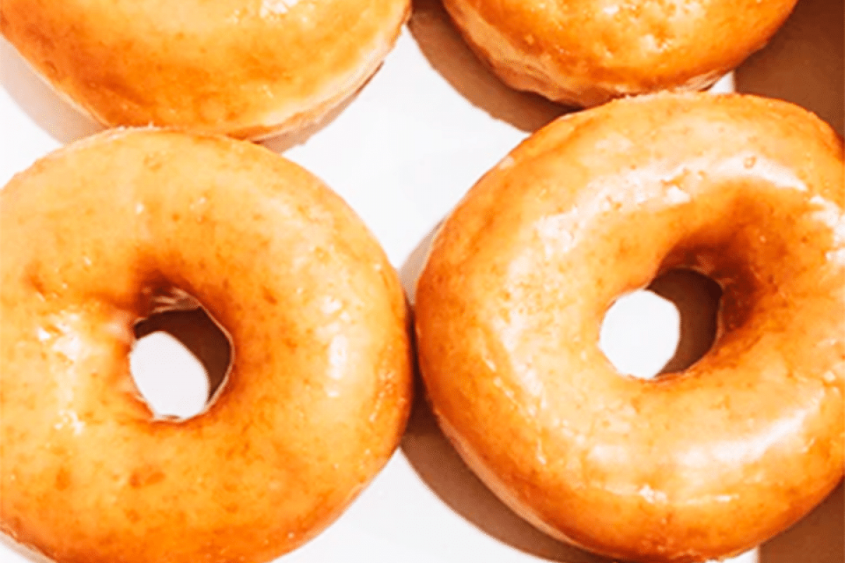 Rosquinha doce para o café da tarde!