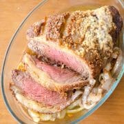 Receita de picanha de forno suculenta com manteiga de alho