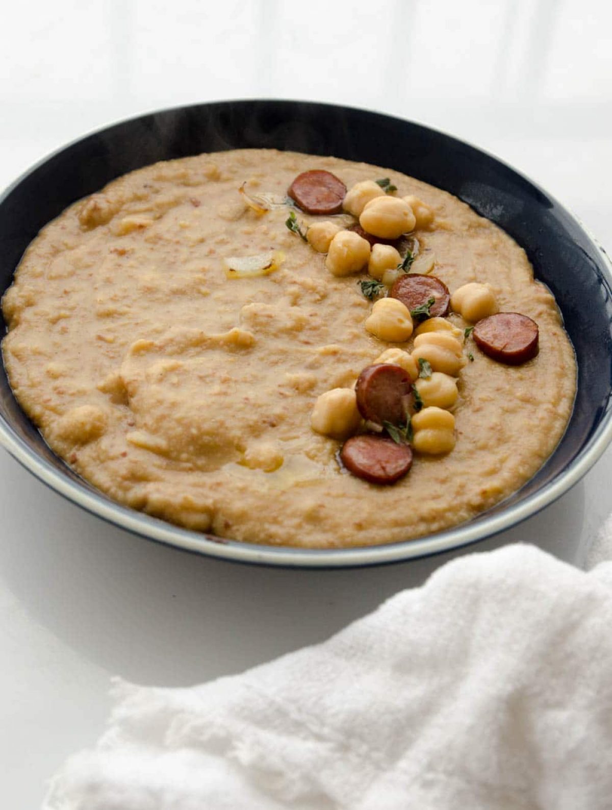 Sopa/Creme de Grão de Bico – Receita