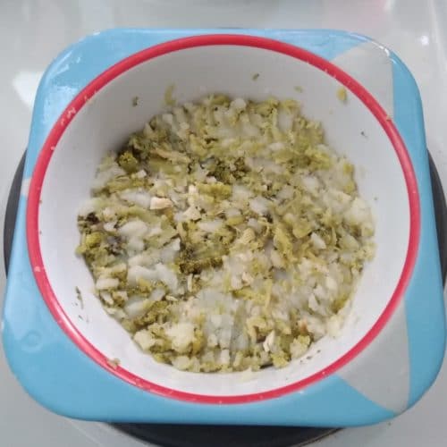 Papinha De Frango Batata E Brocolis A Casa Encantada