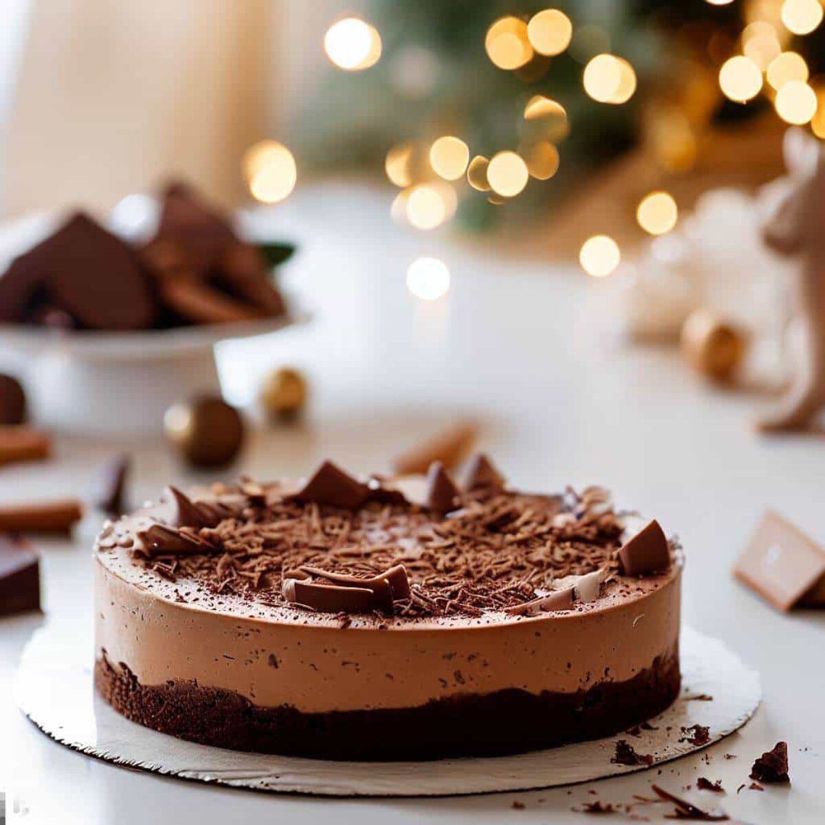 Um Guia para Fazer o Cheesecake de Chocolate Perfeito para as Festas de Fim de Ano!