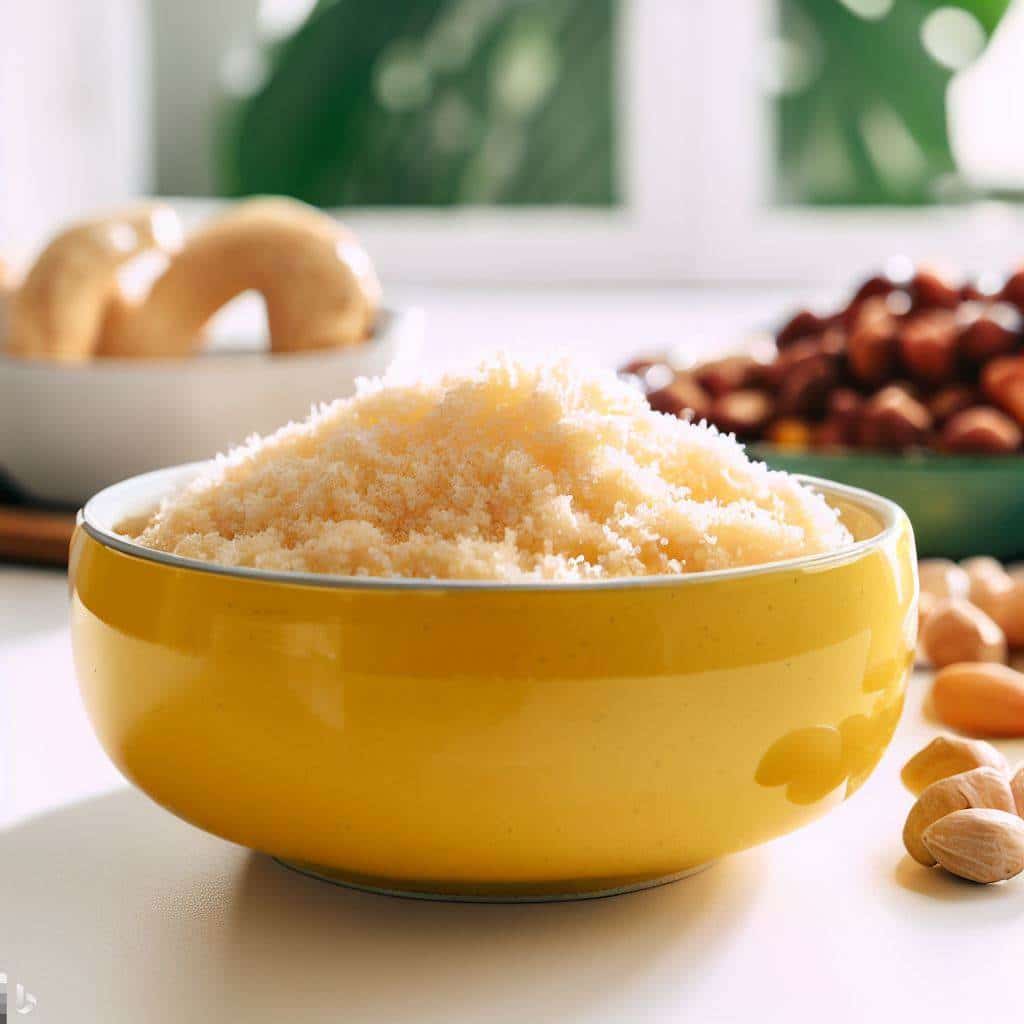parmesao vegano de castanha de caju