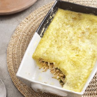 escondidinho de shimeji