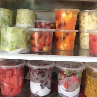 Como organizar frutas e legumes na geladeira