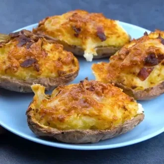 batata recheada na airfryer