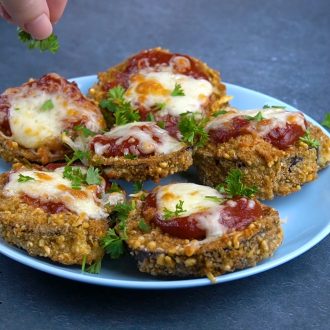 como fazer berinjela à milanesa ou berinjela a parmegiana na airfryer