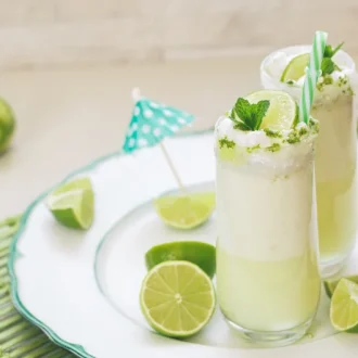 Limonada de leite condensado