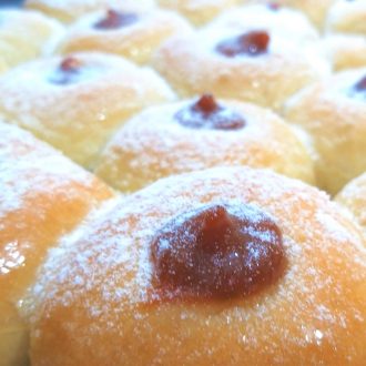 sonho recheado - receita caseira