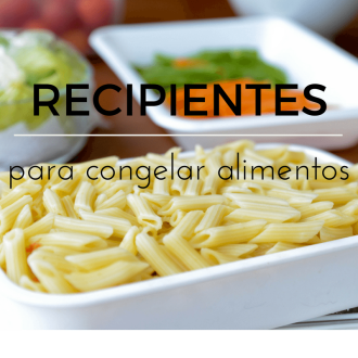 dicas de recipientes para congelar