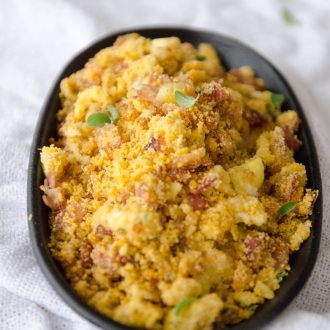 farofa de bacon e banana