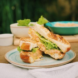 Sanduíche natural de atum