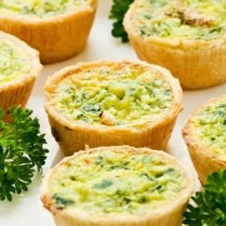quiche de espinafre