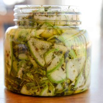 receita de conserva de abobrinha grelhada no azeite
