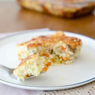 Arroz cremoso de forno super fácil