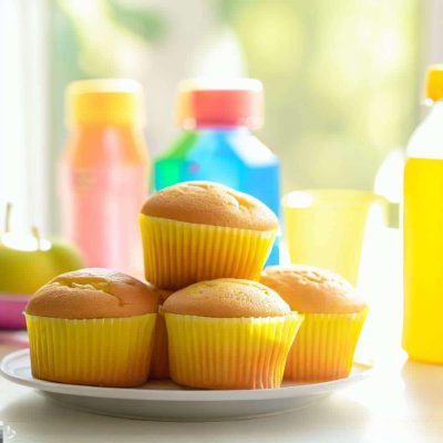 receita de bolinho de fubá para a lancheira escolar