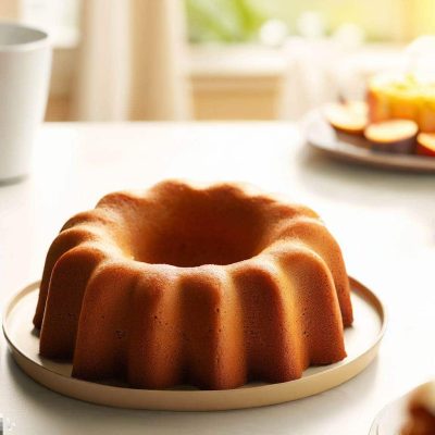 bolo simples 5 copos para o café da tarde