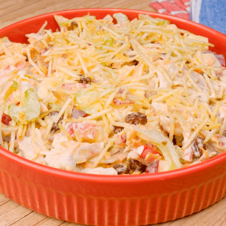 salpicão vegetariano