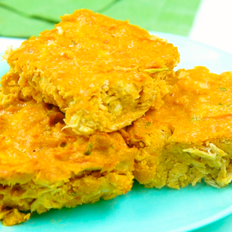 torta de frango low carb