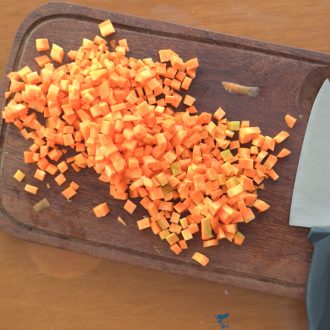 como congelar cenoura