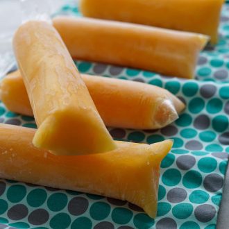 geladinho de laranja com cenoura e iogurte (geladinho detox)