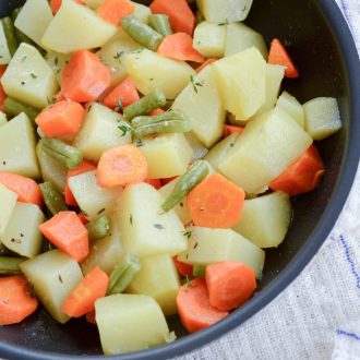 como fazer legumes salteados na manteiga