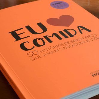 livro eu amo comida banca do bem