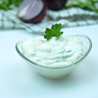 molho de iogurte