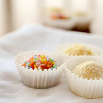 Receita de brigadeiro branco e dicas de como congelar