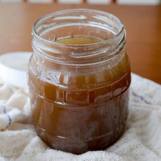 Receita de caldo de carne caseiro