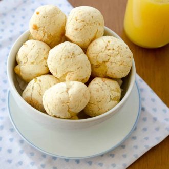 Receita de pão de queijo de mandioquinha