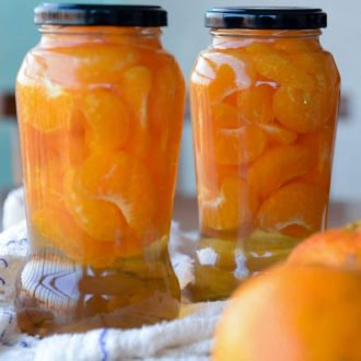 Receita de conserva de tangerina (mexerica ou bergamota) em calda doce
