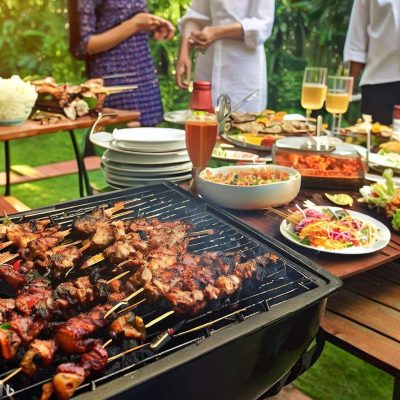 seleção de receitas para o churrasco de fim de ano