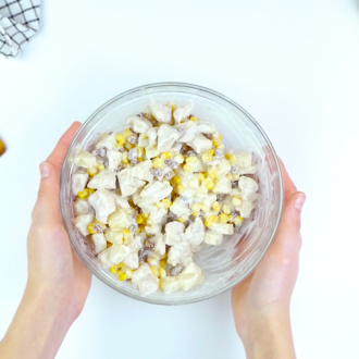 salada especial com frango