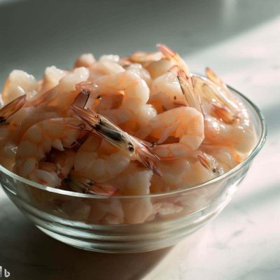 camarão fresco